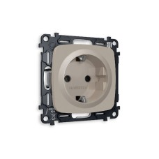 Комплект механизма розетки с/з на винтовых зажимах Ambrella Volt Omega MO366010