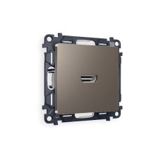 Комплект механизма розетки HDMI 2.0 40V/500mA 2.0GHz 5-18Gbit/s Ambrella Volt Alfa MA644010