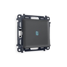 Комплект механизма 1-кл проходного выключателя с подсветкой Ambrella Volt Alfa MA902040