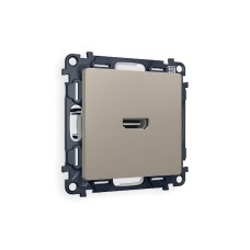 Комплект механизма розетки HDMI 2.0 40V/500mA 2.0GHz 5-18Gbit/s Ambrella Volt Alfa MA374010