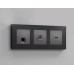 Лицевая панель для HDMI розетки Ambrella Volt Alfa AP6640