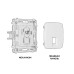 Комплект механизма компьютерной розетки RJ-45(8P8C) CAT6 со шторкой Ambrella Volt Omega MO612010