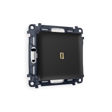 Комплект механизма 1-кл выключателя с подсветкой Ambrella Volt Alfa MA802010