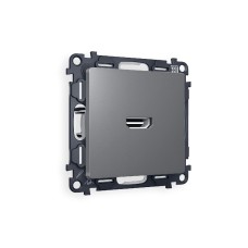 Комплект механизма розетки HDMI 2.0 40V/500mA 2.0GHz 5-18Gbit/s Ambrella Volt Alfa MA664010