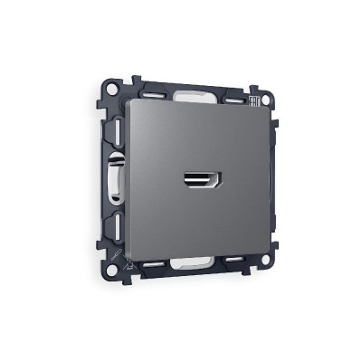 Комплект механизма розетки HDMI 2.0 40V/500mA 2.0GHz 5-18Gbit/s Ambrella Volt Alfa MA664010