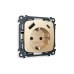 Комплект механизма розетки 2USB A+C 20W (быстрая зарядка) с/з Ambrella Volt Omega MO610010