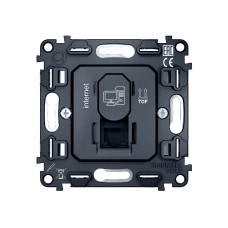 Механизм компьютерной розетки RJ-45 (8P8C) CAT6 с автоматической защитной шторкой Ambrella Volt Quant VM188