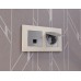 Лицевая панель для компьютерной/телефонной розетки RJ-45/RJ-11 Ambrella Volt Alfa AP5120
