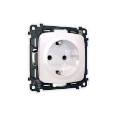 Комплект механизма розетки с/з со шторками Ambrella Volt Omega MO207010