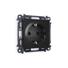 Комплект механизма розетки с/з на винтовых зажимах Ambrella Volt Alfa MA806010