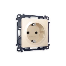 Комплект механизма розетки с/з на винтовых зажимах Ambrella Volt Alfa MA326010