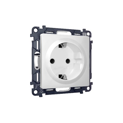 Комплект механизма розетки с/з со шторками Ambrella Volt Alfa MA127010