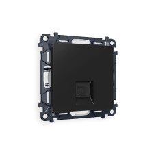 Комплект механизма компьютерной розетки RJ-45(8P8C) CAT6 со шторкой Ambrella Volt Alfa MA812010