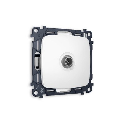 Комплект механизма TV розетки оконечной 50-870 MHz 1dB Ambrella Volt Omega MO133010