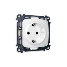 Комплект механизма розетки с/з на винтовых зажимах Ambrella Volt Omega MO126010