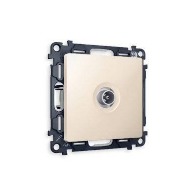 Комплект механизма TV розетки оконечной 50-870 MHz 1dB Ambrella Volt Alfa MA333010