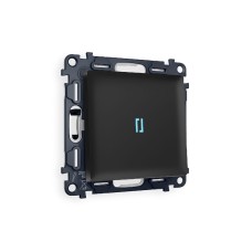 Комплект механизма 1-кл проходного выключателя с подсветкой Ambrella Volt Alfa MA802040