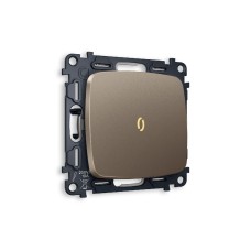 Комплект механизма 1-кл выключателя с подсветкой Ambrella Volt Omega MO632010