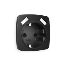 Лицевая панель для розетки с/з со шторками 2USB A+A Ambrella Volt Omega OP8090