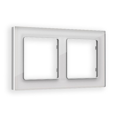 Рамка двухместная Ambrella Volt Platos AF330402