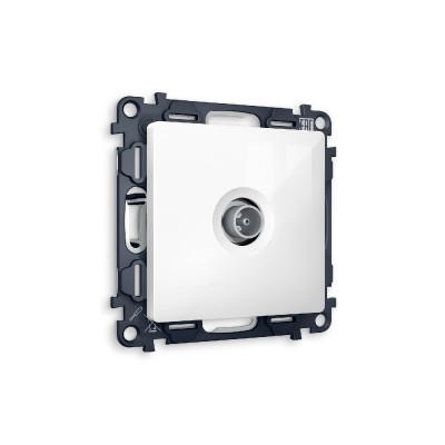 Комплект механизма TV розетки оконечной 50-870 MHz 1dB Ambrella Volt Alfa MA113010