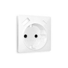 Лицевая панель для розетки с/з со шторками 2USB A+C Ambrella Volt Alfa AP1300