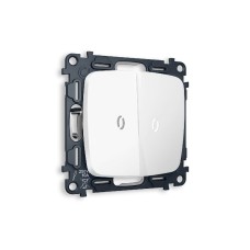 Комплект механизма 2-кл выключателя с подсветкой Ambrella Volt Omega MO124015