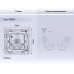 Механизм TV розетки проходной 5-1000 MHz 4dB Ambrella Volt Quant VM211