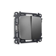 Комплект механизма 2-кл выключателя Ambrella Volt Omega MO653010