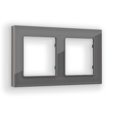 Рамка двухместная Ambrella Volt Platos AF330652
