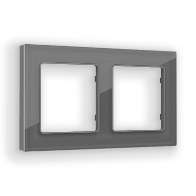 Рамка двухместная Ambrella Volt Platos AF330652