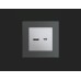 Комплект механизма розетки 2USB A+C 20W (быстрая зарядка) Ambrella Volt Alfa MA411010