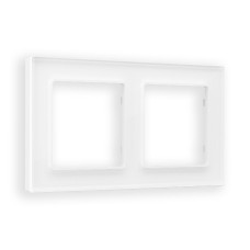 Рамка двухместная Ambrella Volt Platos AF330102
