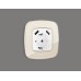 Лицевая панель для розетки с/з со шторками 2USB A+A Ambrella Volt Omega OP1090