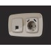 Лицевая панель для розетки с/з со шторками 2USB A+A Ambrella Volt Omega OP3690