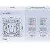 Механизм розетки Ethernet RJ-45 со шторкам Ambrella Volt Quant VM188