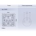 Механизм розетки с заземлением Ambrella Volt Quant VM141