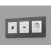 Накладка для розетки HDMI Ambrella Volt Quant AP1140