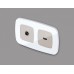 Накладка для розетки HDMI Ambrella Volt Quant OP3740