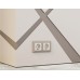 Рамка на 1 пост Ambrella Volt Line AF110361
