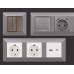 Рамка на 1 пост Ambrella Volt Line AF110501
