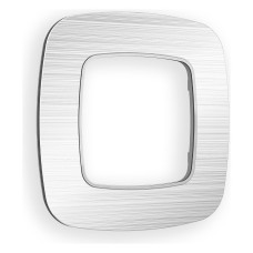 Рамка на 1 пост Ambrella Volt Radian Металл OF580101