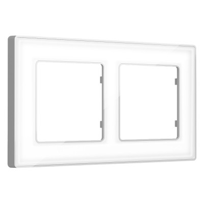 Рамка на 2 поста Ambrella Volt Arctic AF580132