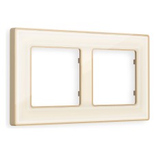 Рамка на 2 поста Ambrella Volt Arctic AF580342