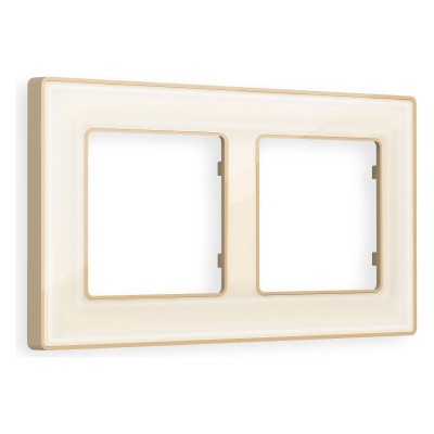 Рамка на 2 поста Ambrella Volt Arctic AF580342