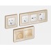 Рамка на 2 поста Ambrella Volt Arctic AF580342