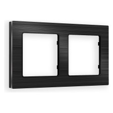 Рамка на 2 поста Ambrella Volt Platos Металл AF550502