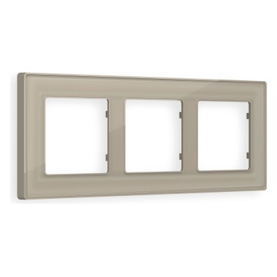 Рамка на 3 поста Ambrella Volt Arctic AF580363