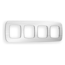 Рамка на 4 поста Ambrella Volt Radian Металл OF580104