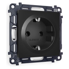 Розетка с заземлением, без рамки Ambrella Volt Quant MA806010